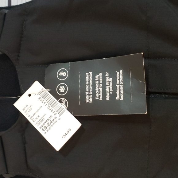 ⭐NWT Children's Place 18/24 mo Snow ❄ Overalls - Picture 3 of 6